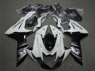 Carenados Moto Suzuki GSXR 750 2011-2024 - Blanco Negro Baratos