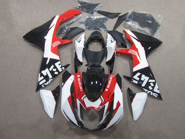 Carenados Moto Suzuki GSXR 750 2011-2024 - Negro Rojo Baratos