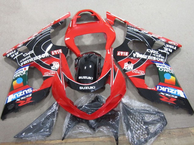Carenados Moto Suzuki GSXR 1000 2000-2002 - Rojo Negro Azul DENSO Baratos