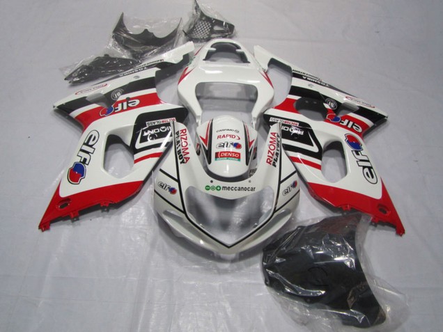 Carenados Moto Suzuki GSXR 1000 2000-2002 - Blanco Rojo Negro Rizoma Playboy Baratos
