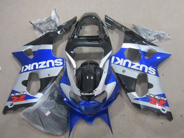 Carenados Moto Suzuki GSXR 1000 2000-2002 - Azul Plata Negro Rojo Blanco Calcomanía Baratos