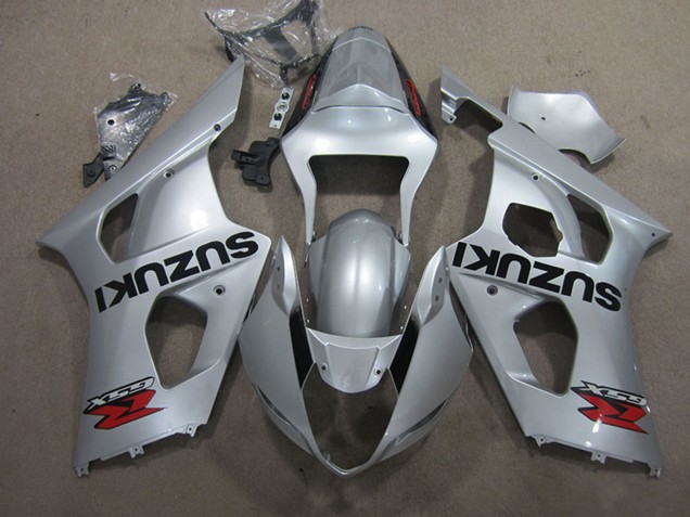 Carenado Moto Suzuki GSXR 1000 2003-2004 - Plata Baratos