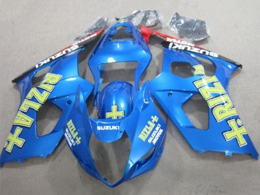 Carenados Moto Suzuki GSXR 1000 2003-2004 - Azul Amarillo Negro Rizla Baratos
