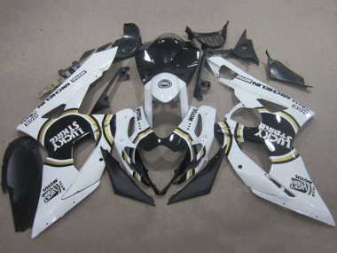 Carenados Moto Suzuki GSXR 1000 2005-2006 - Blanco Negro Lucky Strike Motul Baratos
