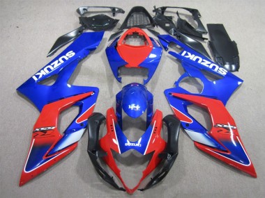 Carenados Moto Suzuki GSXR 1000 2005-2006 - Azul Rojo Baratos