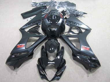 Kits Carenados Moto Suzuki GSXR 1000 2007-2008 - Negro Brillante Negro Mate Baratos