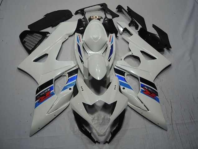 Kits Carenado Moto Suzuki GSXR 1000 2007-2008 - Blanco Azul Rojo Baratos