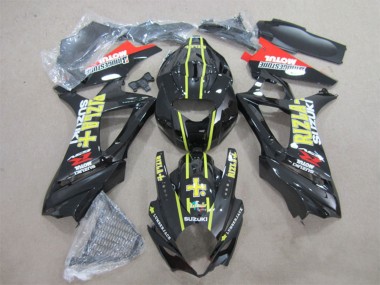 Carenados Moto Suzuki GSXR 1000 2007-2008 - Negro Brillante Amarillo Rojo Rizla Baratos