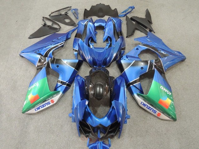 Carenados Moto Suzuki GSXR 1000 2009-2016 - Azul Verde JOMO Baratos