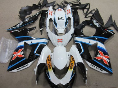 Carenados Moto Suzuki GSXR 1000 2009-2016 - Blanco Azul Amarillo Negro Brux Dark Dog Baratos