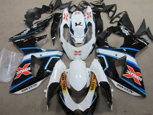 Carenados Moto Suzuki GSXR 1000 2009-2016 - Blanco Azul Amarillo Negro Brux Dark Dog Baratos