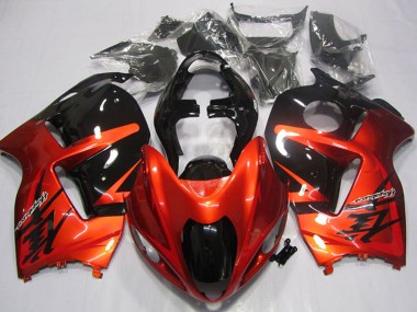 Carenados Moto Suzuki GSXR 1300 Hayabusa 1996-2007 - Naranja Negro Baratos
