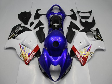 Carenado Moto Suzuki GSXR 1300 Hayabusa 1996-2007 - Azul Blanco Baratos