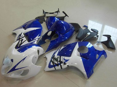 Carenado Moto Suzuki GSXR 1300 Hayabusa 1996-2007 - Blanco Azul Baratos