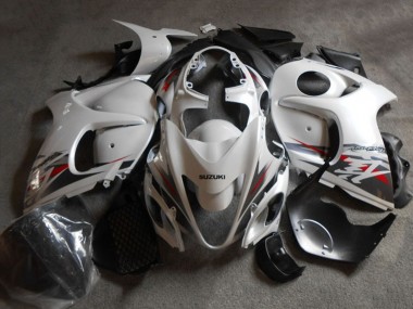 Carenado Moto Suzuki GSXR 1300 Hayabusa 2008-2020 - Blanco Negro Baratos