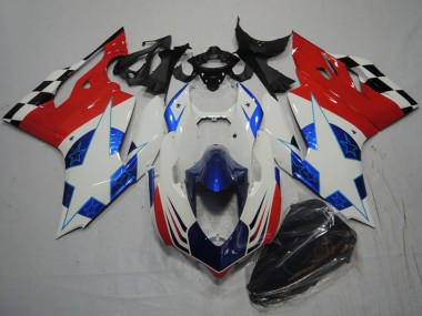 Carenados Moto Ducati 1199 2011-2014 - Blanco Azul Rojo Negro Baratos