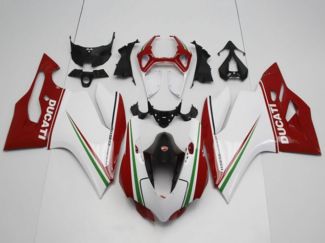 Carenado Moto Ducati 1199 2011-2014 - Blanco Rojo Negro Verde Baratos