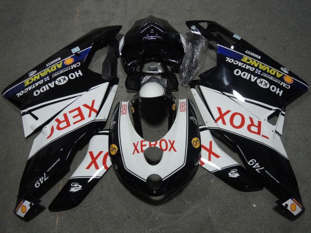 Carenados Moto Ducati 749 2005-2006 - Blanco Negro Brillante Rojo Xerox Baratos