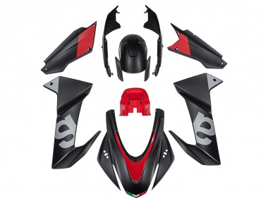 Carenados Moto Aprilia RS660 2020-2024 - Negro Rojo Baratos
