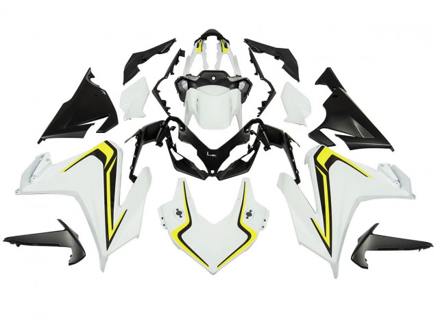 Carenados Moto Honda CBR500R 2022-2023 - Blanco Neon Amarillo Negro Mate Baratos