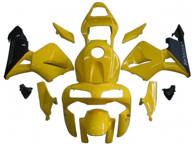 Carenados Moto Honda CBR600RR 2003-2004 - Amarillo Negro Baratos