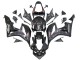 Carenados Moto Honda CBR600RR 2007-2008 - Gris Negro Brillante Calcomanías Baratos
