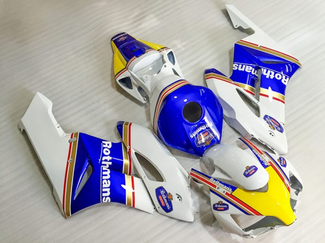 Carenados Moto Honda CBR1000RR 2004-2005 - Blanco Azul Amarillo Rothmans Baratos