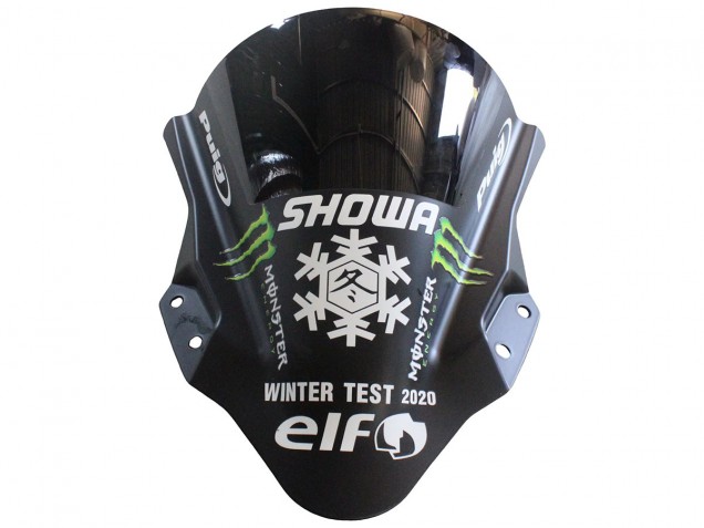 Carenados Moto Kawasaki EX400 2018-2024 - Negro Mate Verde Monstruo Showr Nieve Baratos