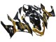 Carenados Moto Kawasaki EX400 2018-2024 - Oro Negro Brillante Baratos