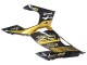 Carenados Moto Kawasaki EX400 2018-2024 - Oro Negro Brillante Baratos