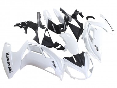 Carenados Moto Kawasaki EX650 2012-2016 - Blanco Negro Baratos