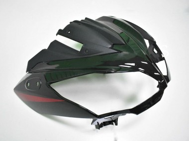 Carenados Moto Kawasaki EX650 2012-2016 - Rojo Negro Brillante Baratos