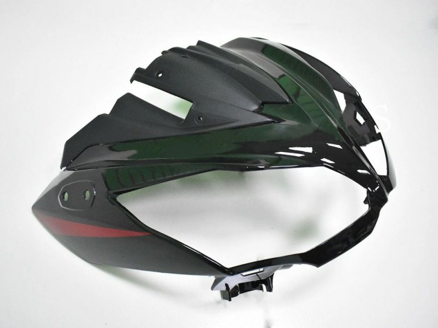 Carenados Moto Kawasaki EX650 2012-2016 - Rojo Negro Brillante Baratos