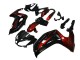 Carenados Moto Kawasaki EX650 2012-2016 - Rojo Negro Brillante Baratos