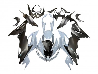 Carenados Moto Kawasaki ZX6R 2019-2022 - Gris Negro Mate Baratos