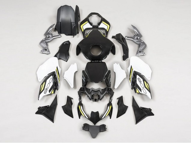 Carenados Moto Kawasaki Z900 2020-2024 - Negro Blanco Amarillo Baratos
