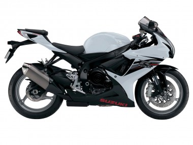 Carenados Moto Suzuki GSXR 600/750 2011-2024 - Blanco Negro Baratos