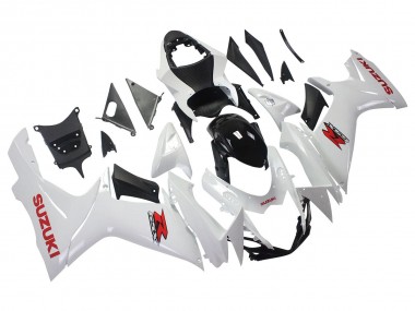 Carenados Moto Suzuki GSXR 600/750 2011-2024 - Blanco Negro Brillante Rojo Calcomanía Baratos