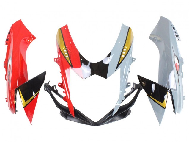 Carenados Moto Suzuki GSXR 600/750 2011-2024 - Rojo Oro Gris Negro Blanco Tiburón Baratos
