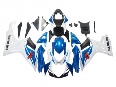 Carenados Moto Suzuki GSXR 600/750 2011-2024 - Azul Blanco Baratos