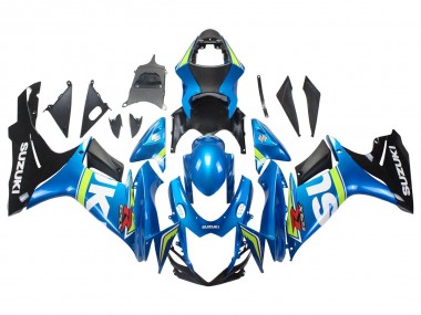 Carenados Moto Suzuki GSXR 600/750 2011-2024 - Azul Blanco Verde Negro Baratos