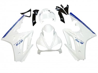 Carenados Moto Triumph Daytona 675 2006-2008 - Blanco Azul Baratos