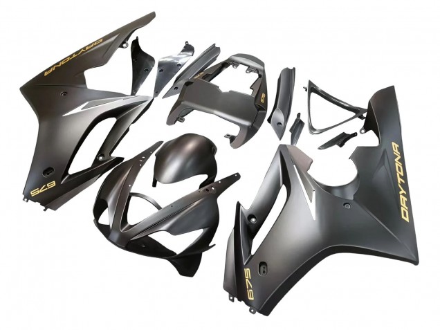 Carenados Moto Triumph Daytona 675 2006-2008 - Negro Mate Baratos