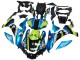 Carenados Moto Yamaha YZF R1 2015-2019 - Azul Verde Negro Tiburón Baratos