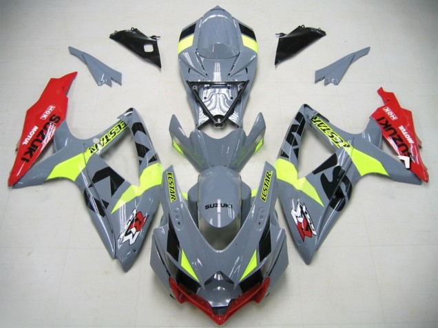 Carenados Moto GSXR750 K6 2006-2007 - Nardo Gris Neon Verde Rojo Ecstar Baratos