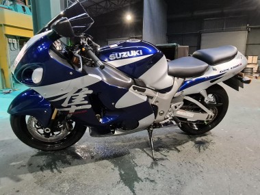 Carenados Moto Suzuki GSXR 1300 Hayabusa 1996-2007 - Azul Blanco Baratos