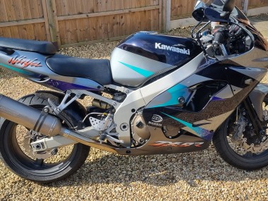 Carenados Moto Kawasaki Ninja ZX9R 2002-2003 - Azul Plata Baratos