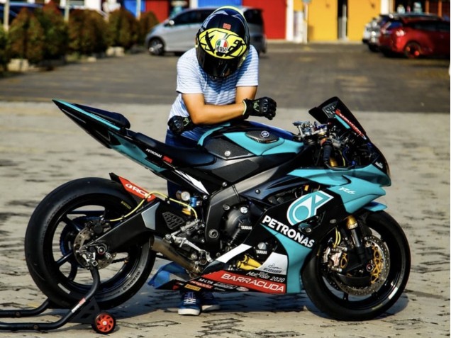 Carenados Moto Yamaha YZF R6 2008-2016 - Verde Claro Blanco Negro Petronas Baratos