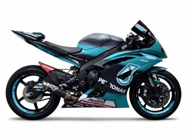 Carenados Moto Yamaha YZF R6 2008-2016 - Verde Claro Blanco Negro Petronas Baratos