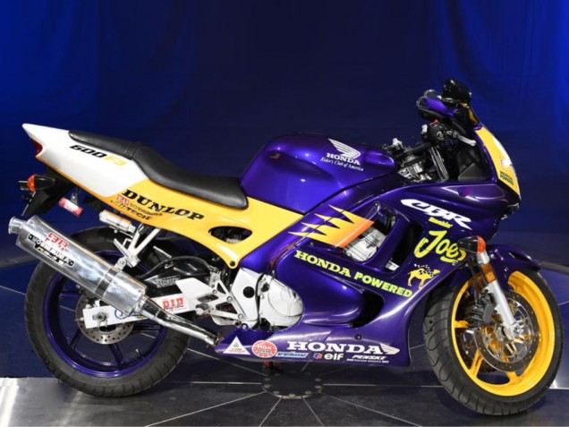 Carenados Moto Honda CBR600 F3 1995-1996 - Amarillo Plata Azul Baratos